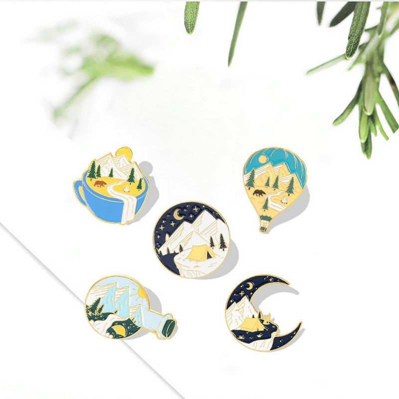 Outdoor Planting Bag - Camping Adventure Enamel Pins Custom Outdoors