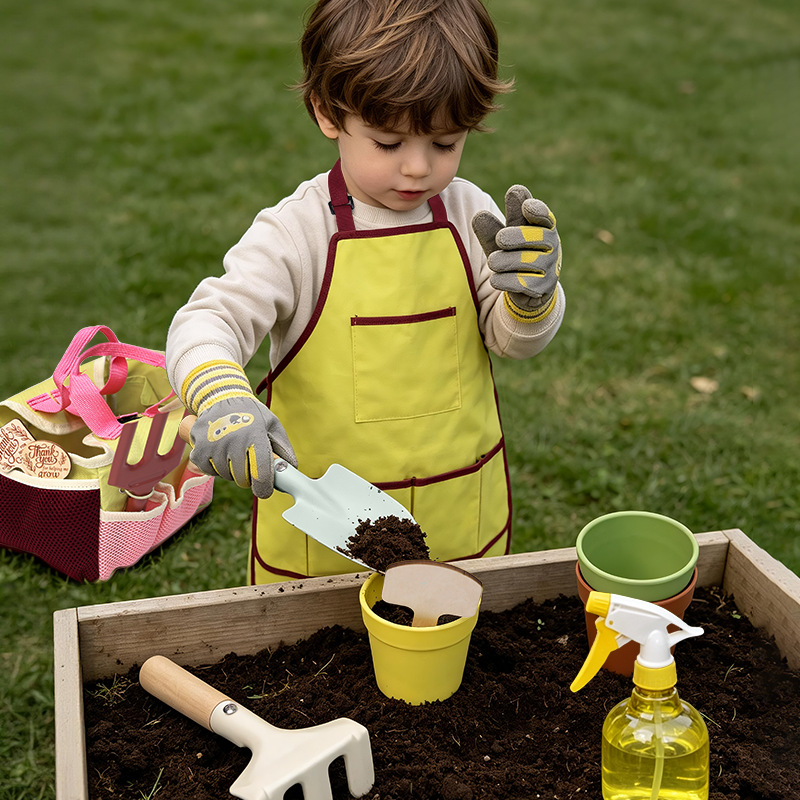 Kids Garden Tool Set Pretend P - Gardening Tools Shovel 评论和价格