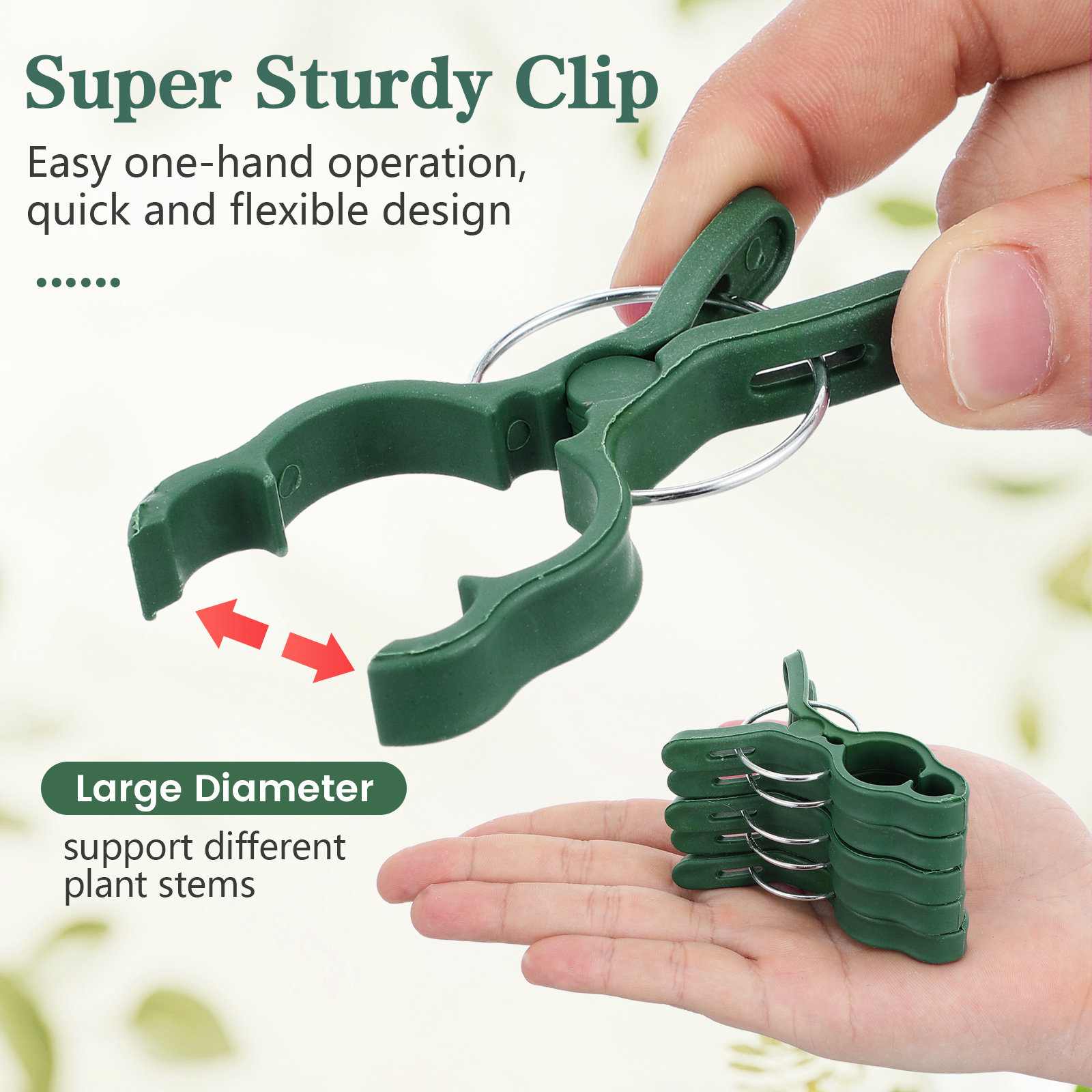 50 Pcs Garden Ornaments And De - Plant Support Stake 评论和价格