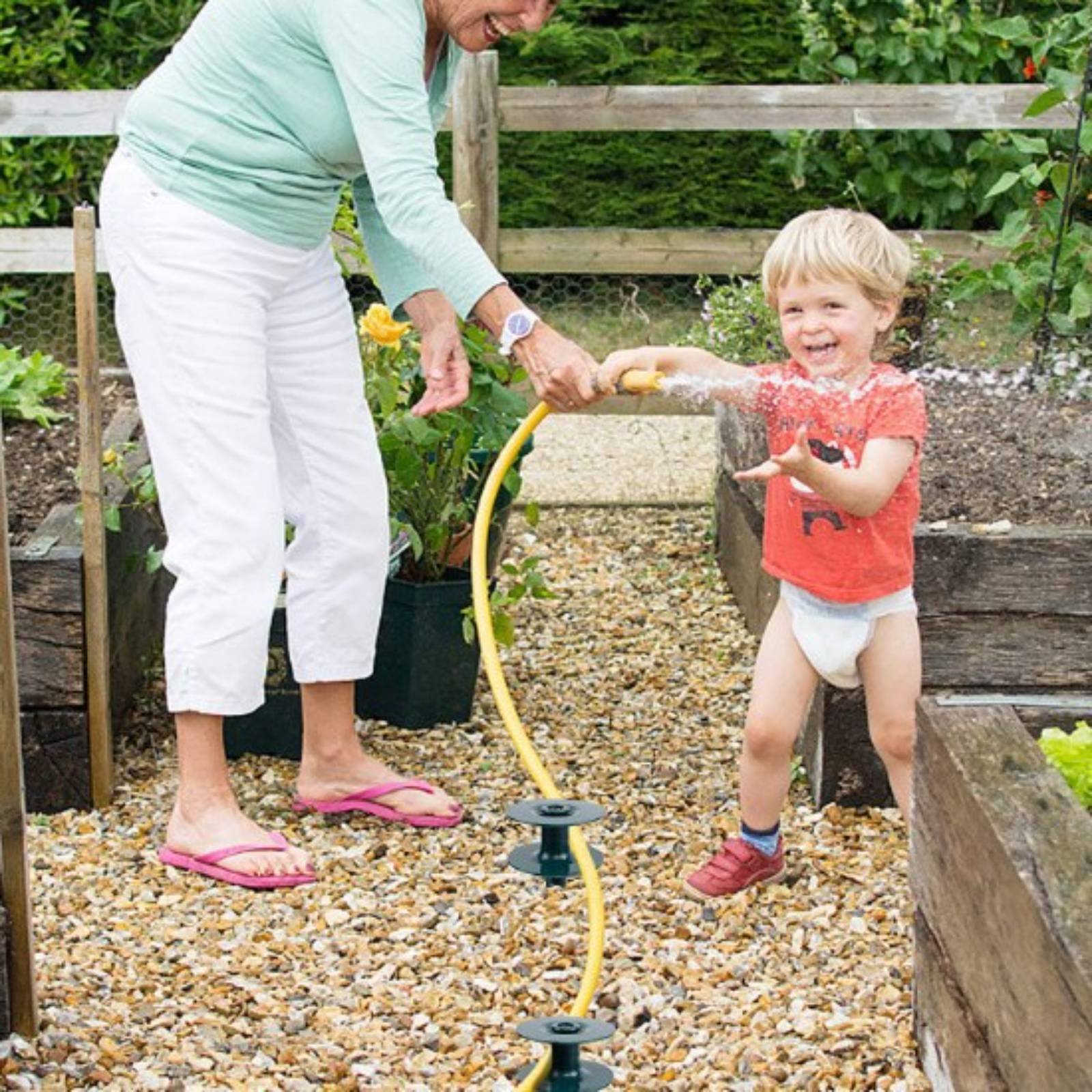 Garden Hose Guide Spike Easy t - Gardening Tools Guide 评论和价格
