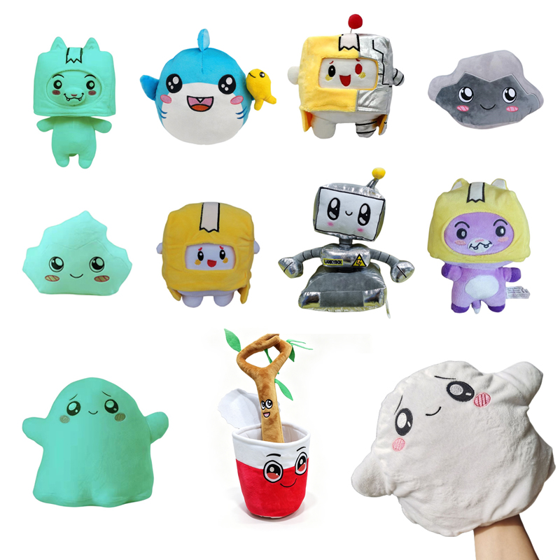 Cute Cartoon Face Bucket Plush - Gardening Tools Cartoon 评论和价格