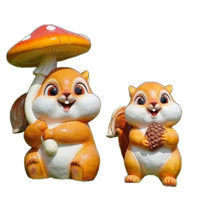 Kindergarten cartoon squirrel  - Gardening Tools Cartoon 评论和价格