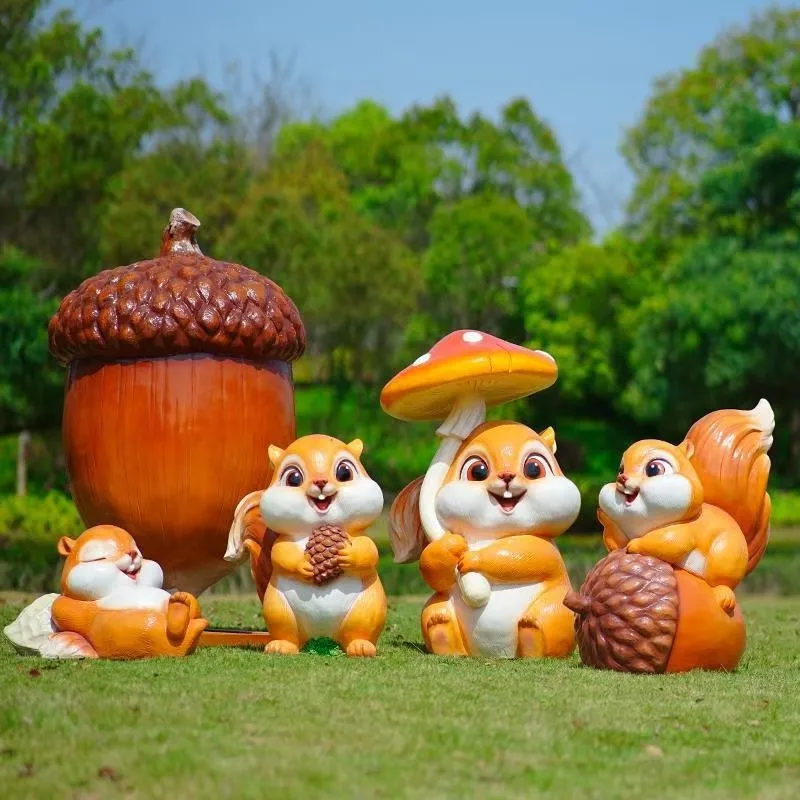 Kindergarten cartoon squirrel  - Gardening Tools Cartoon 评论和价格