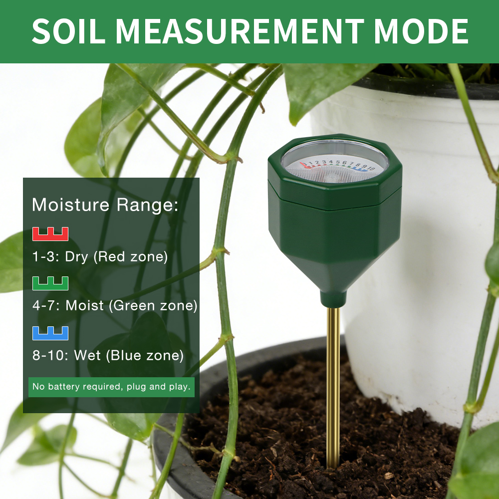 Mini Portable Soil Moisture Me - Gardening Tools Required 评论和价格