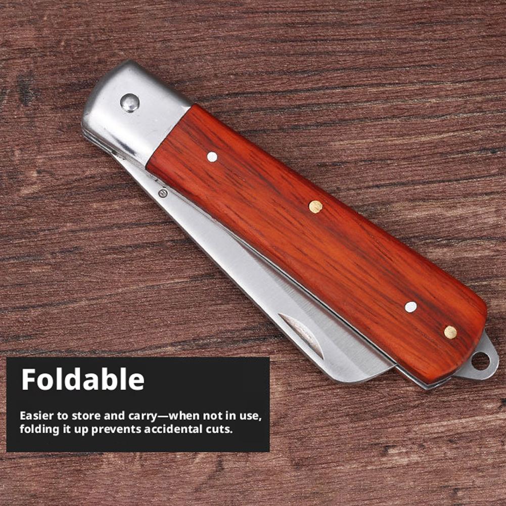 Folding Grafting Knife With Wo - Harvest Knife Garden 评论和价格