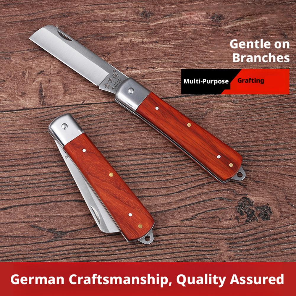 Folding Grafting Knife With Wo - Harvest Knife Garden 评论和价格
