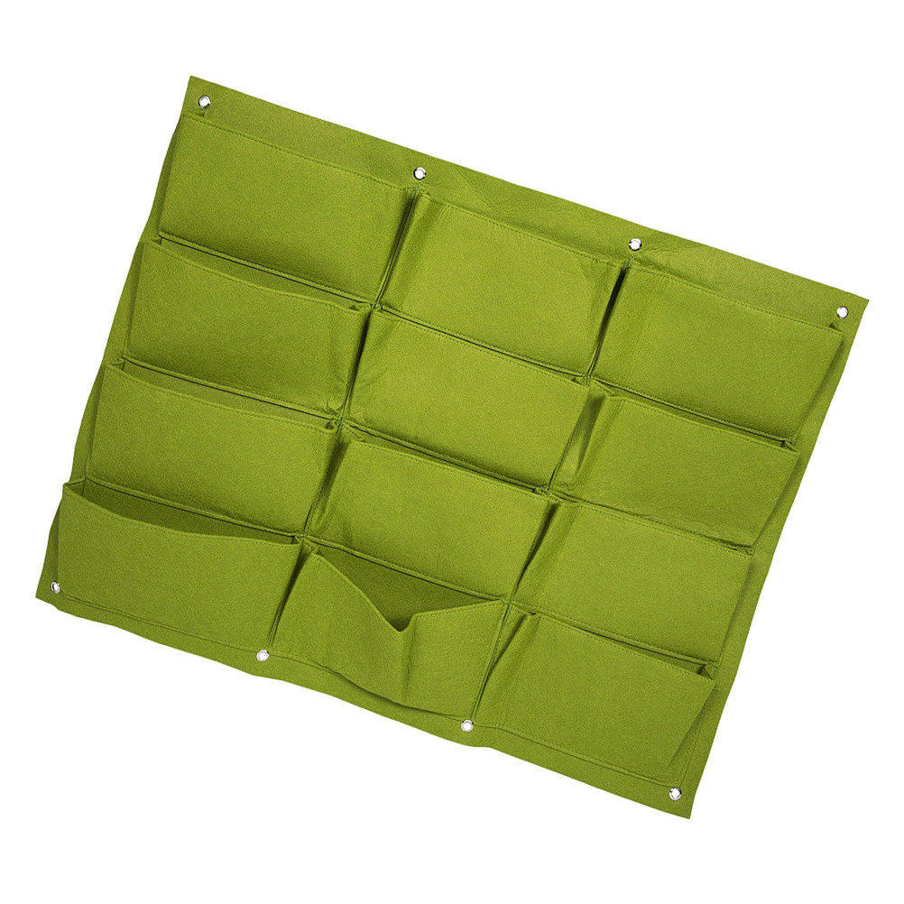 1Pcs Felt Wall Hanging Plant B - Outdoor Planting Bag 评论和价格