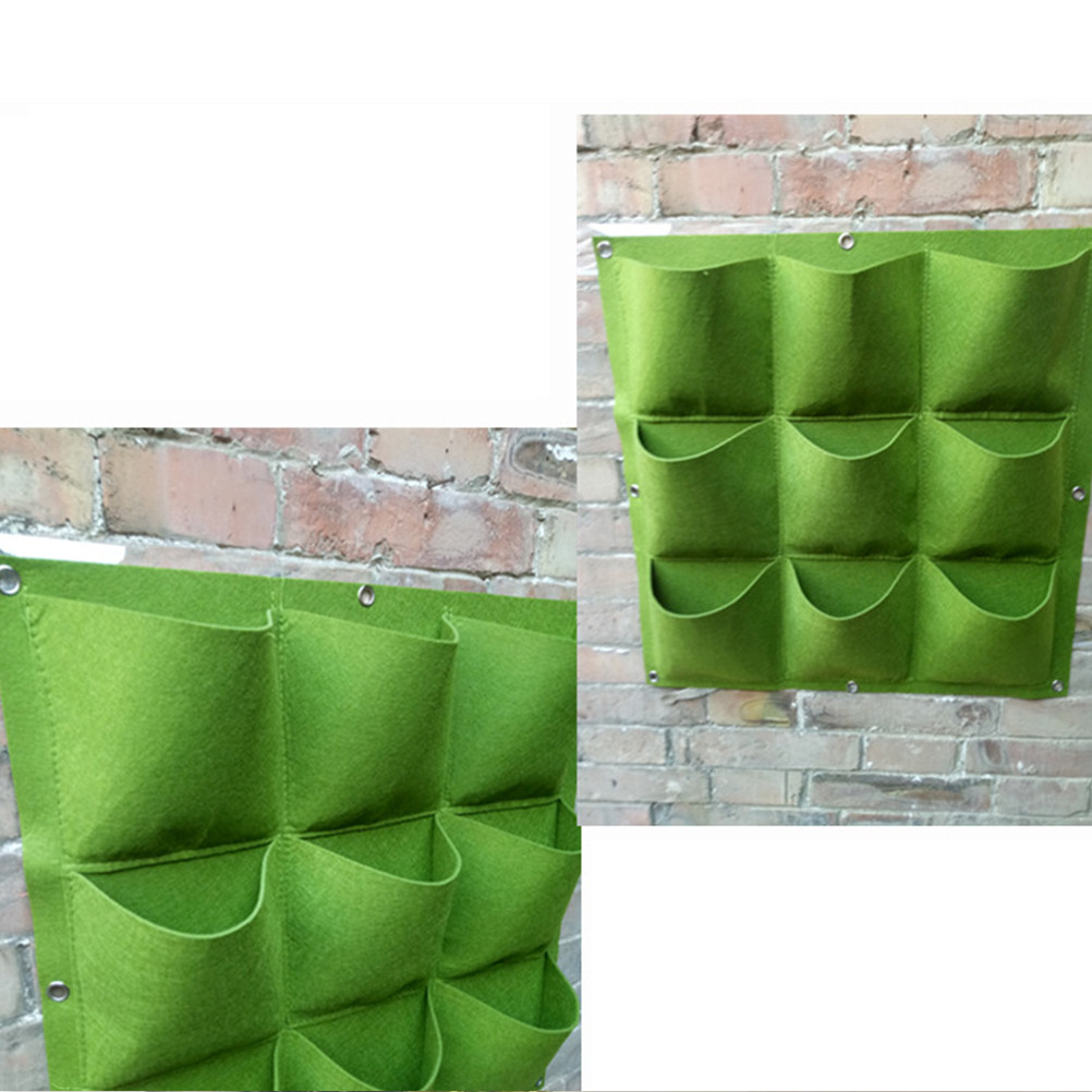 1Pcs Felt Wall Hanging Plant B - Outdoor Planting Bag 评论和价格