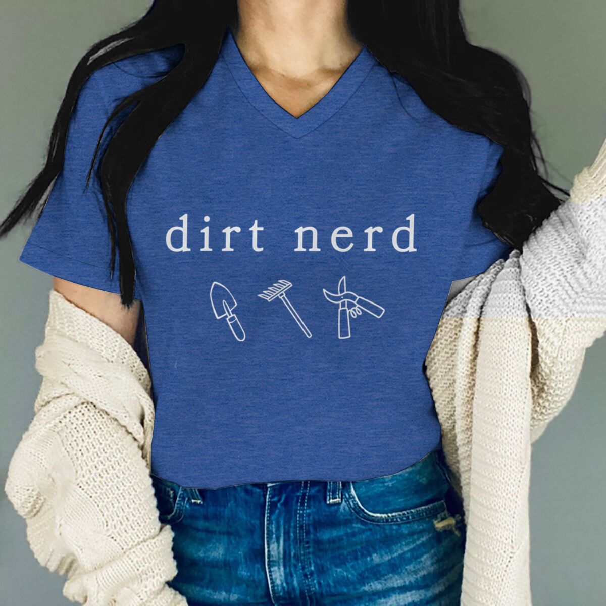 Dirt Nerd Gardening Tools Plan - Gardening Tools Cartoon 评论和价格