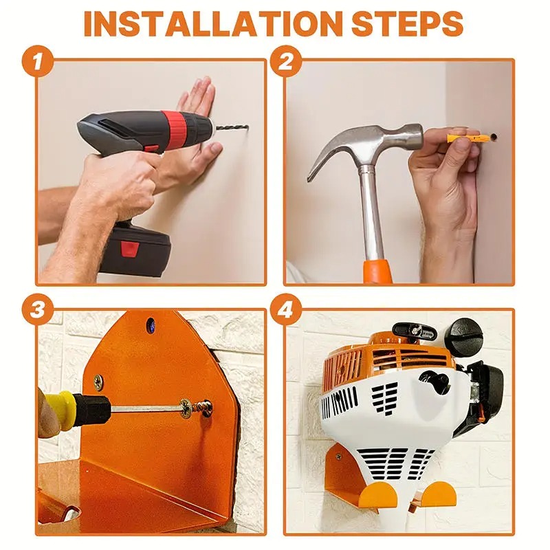 Grass Trimmer Storage Hanger,  - Gardening Tools Required 评论和价格