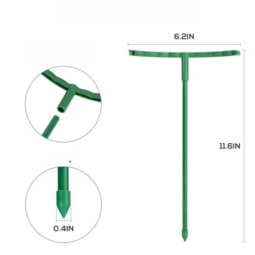 24 pcs Green Stackable Plant S - Plant Support Stake 评论和价格