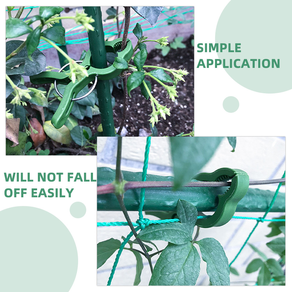 60Pcs Plant Support Clips for  - Plant Support Stake 评论和价格
