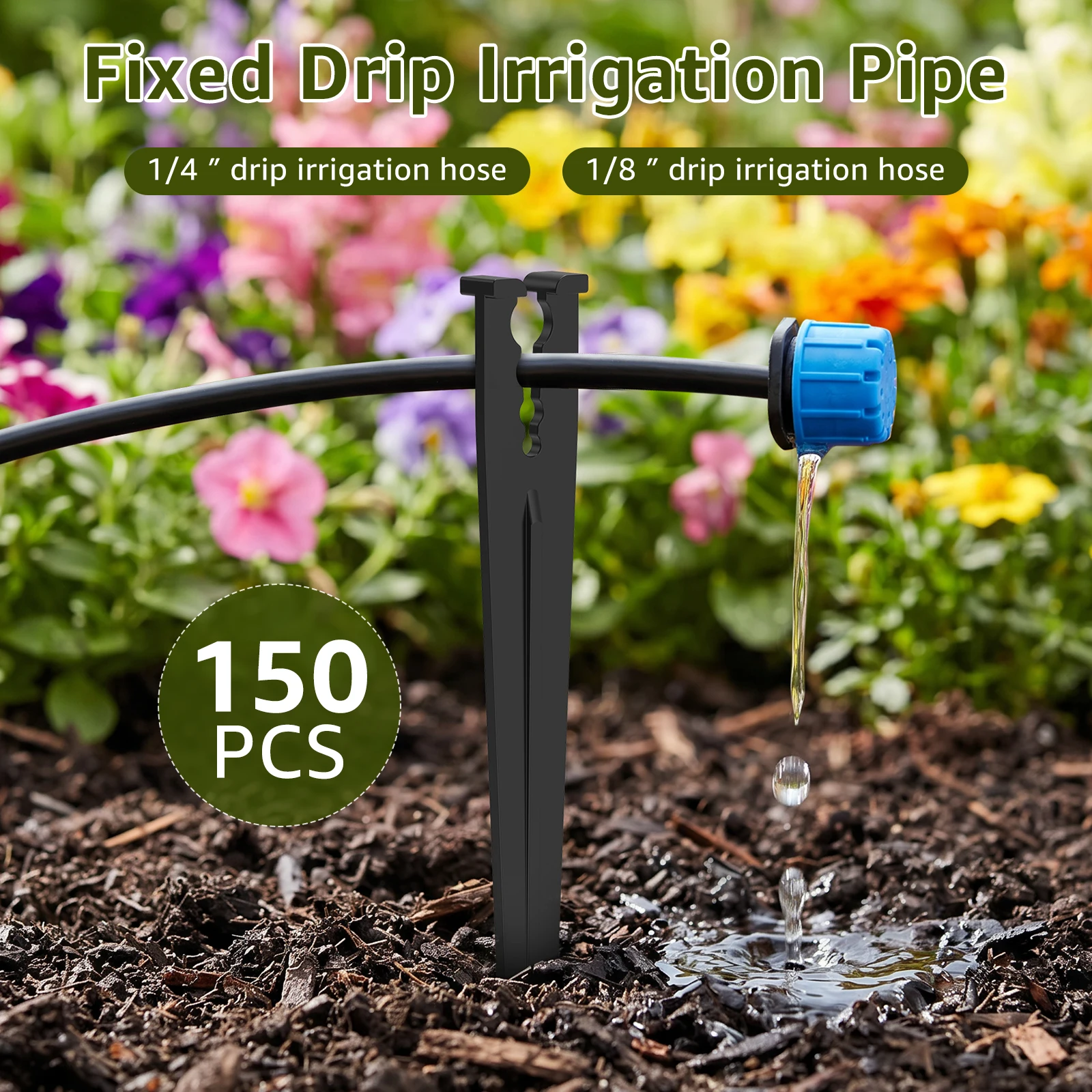 1/4 Drip Irrigation Stakes 5.7 - Plant Support Stake 评论和价格