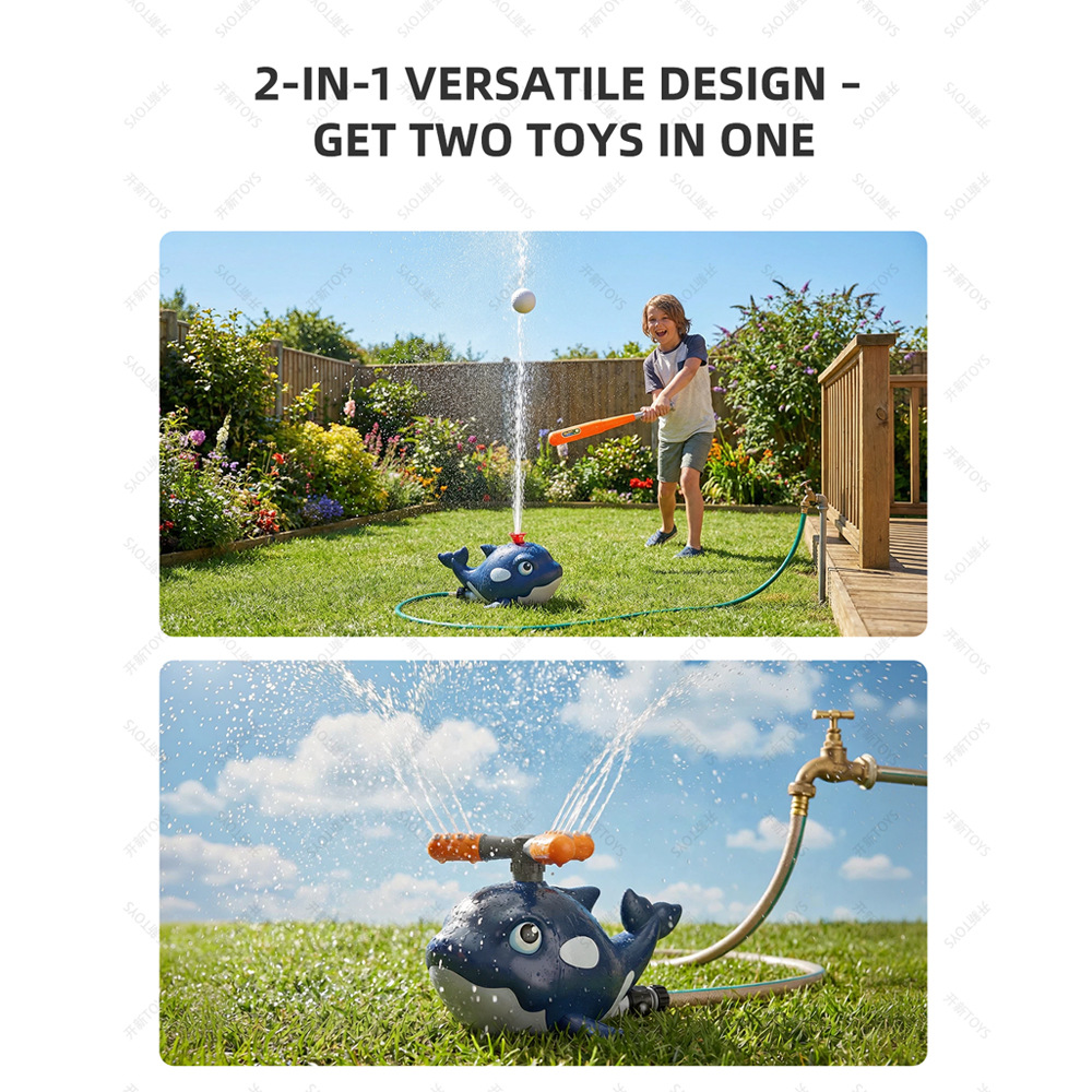 Cartoon Whale Sprinkler Outdoo - Gardening Tools Cartoon 评论和价格