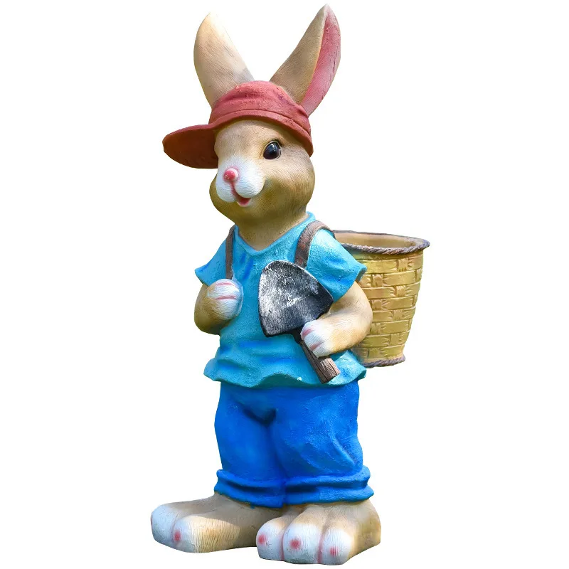 Cartoon rabbit flower pot tank - Gardening Tools Cartoon 评论和价格